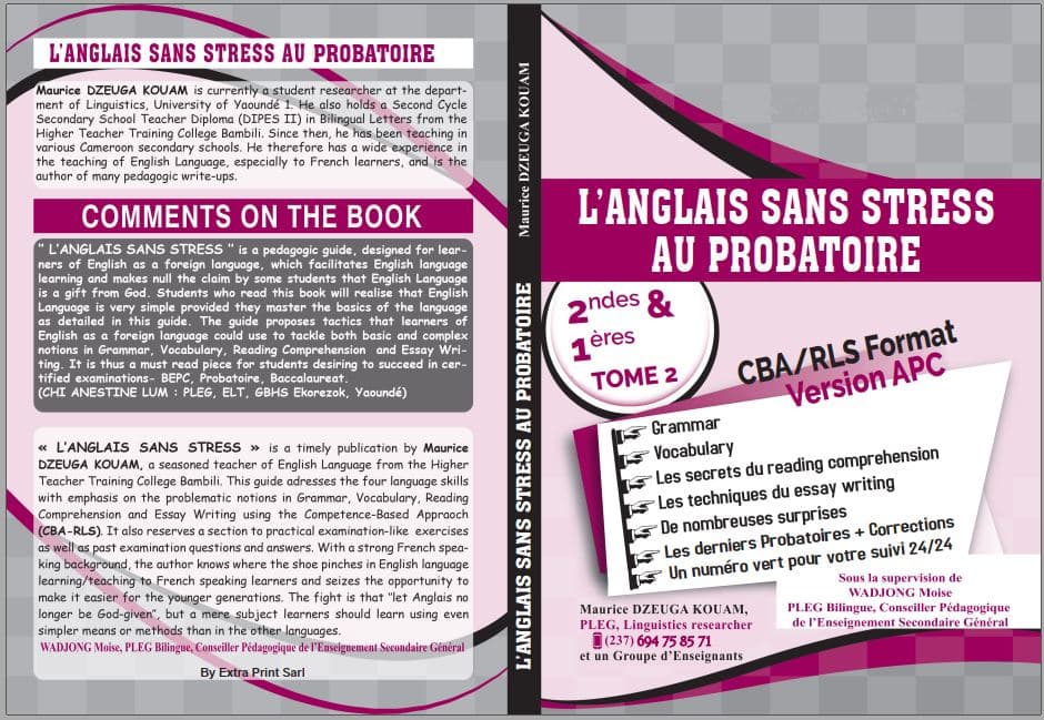 L'Anglais Sans Stress au PROBATOIRE